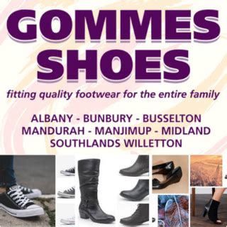 gommes shoes southlands.